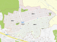 八王子市南陽台の地図