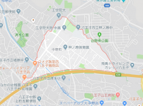 八王子市中野町の地図